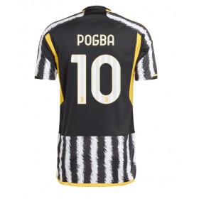 Juventus Paul Pogba #10 Hemmakläder 2023-24 Kortärmad